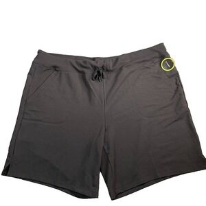 Athletic Work's Athletic Shorts‎ Women's Black Pull-On Activewear Size XXXL(22)